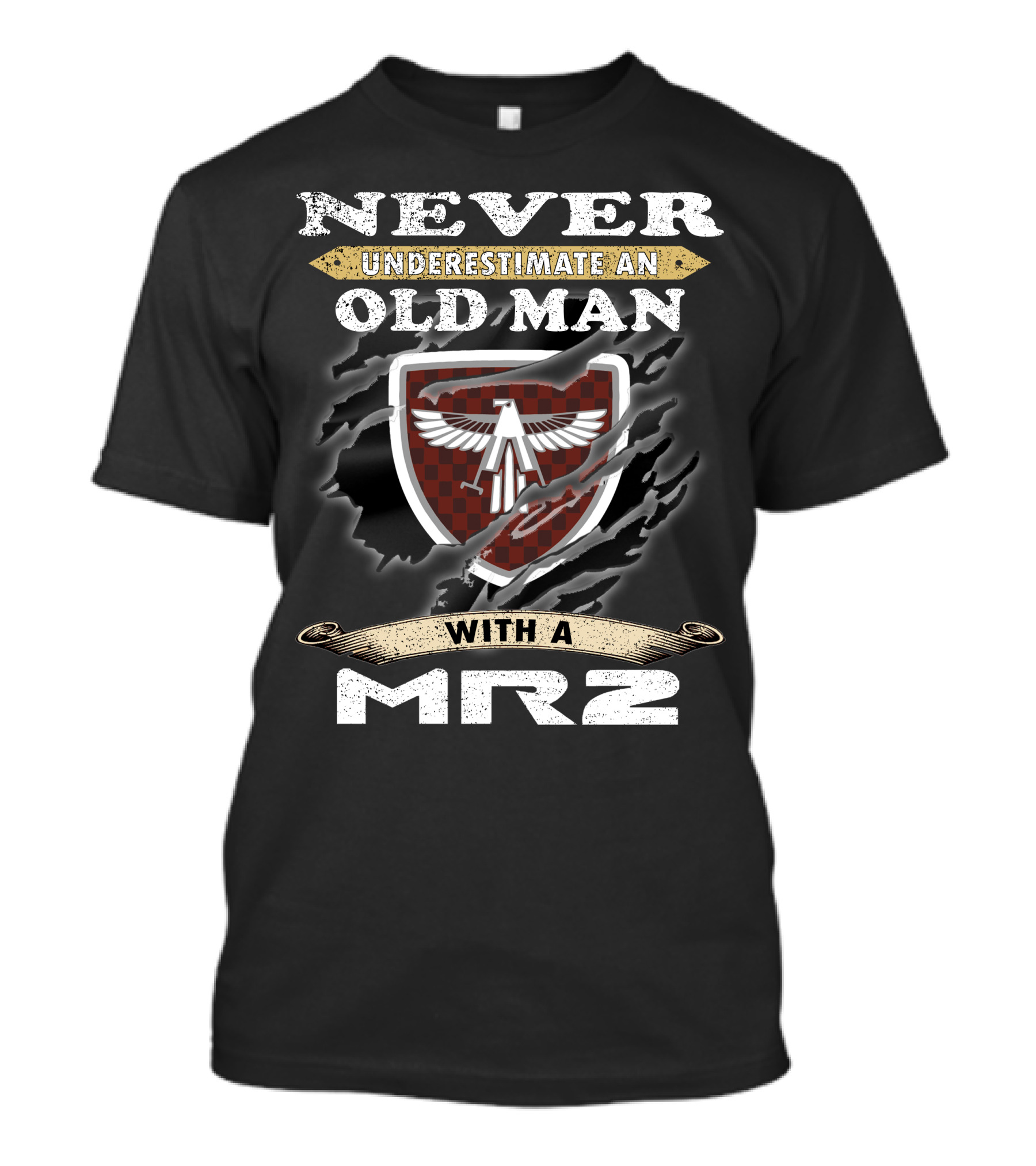 Never Underestimate An Old Man With A Mr2 T-Shirt