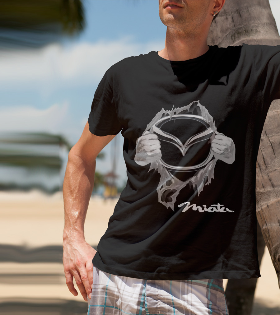 Mazda Miata Logo Hands T-Shirt