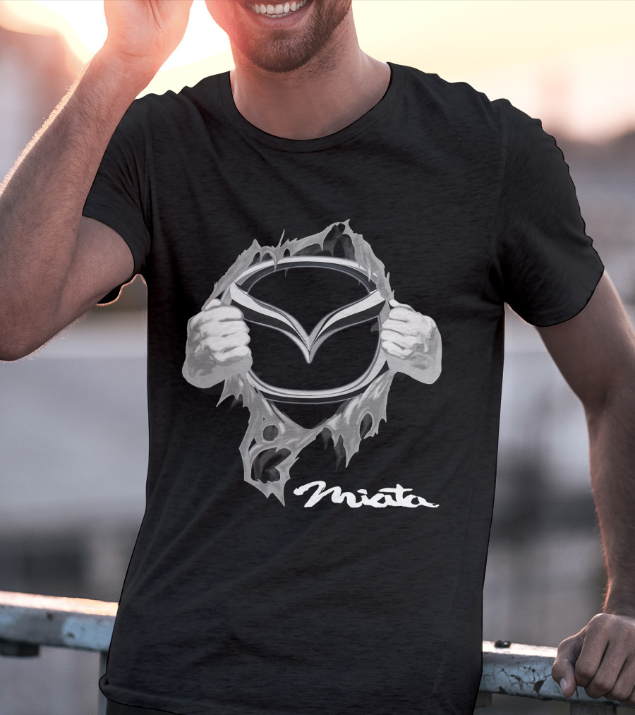 Mazda Miata Logo Hands T-Shirt