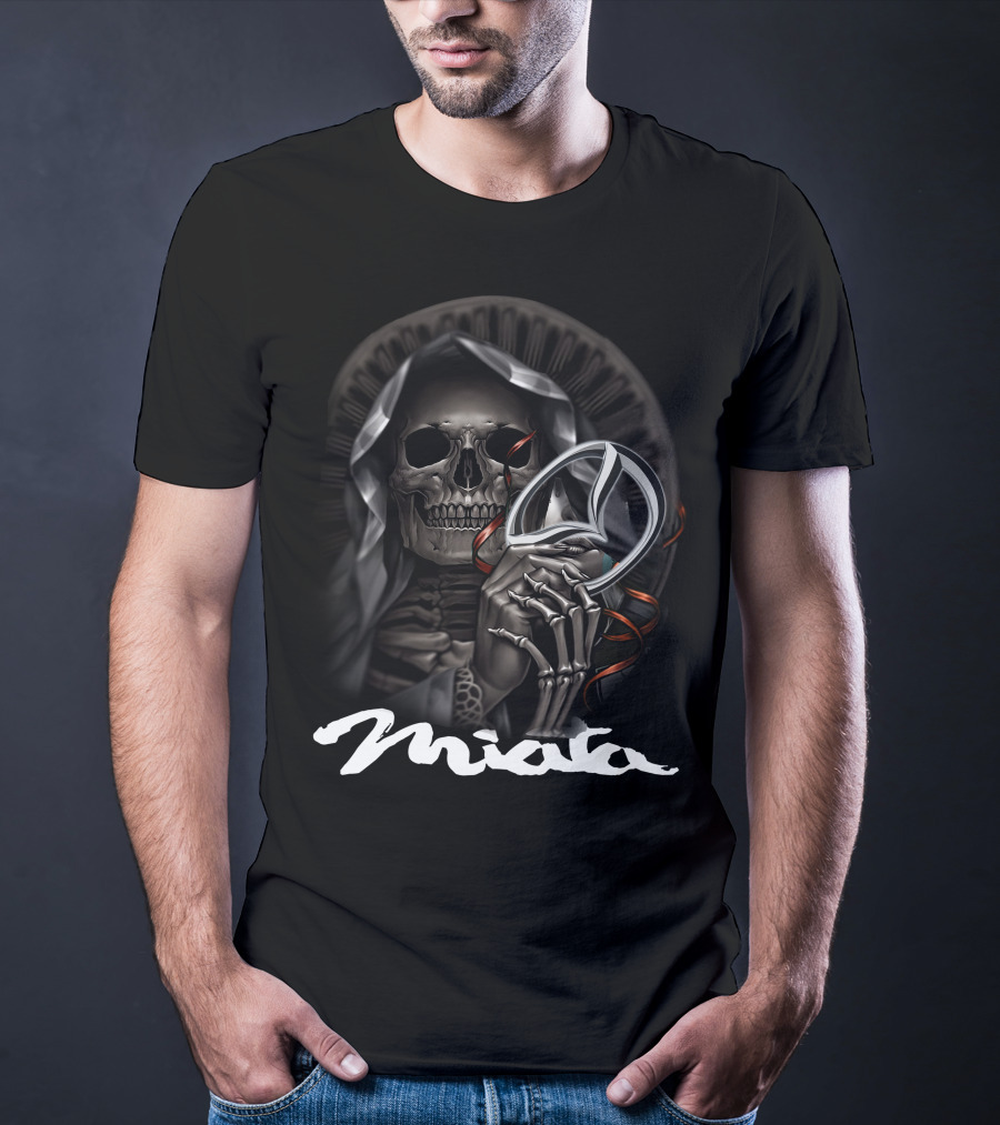 Miata Grim Reaper Skull T-Shirt