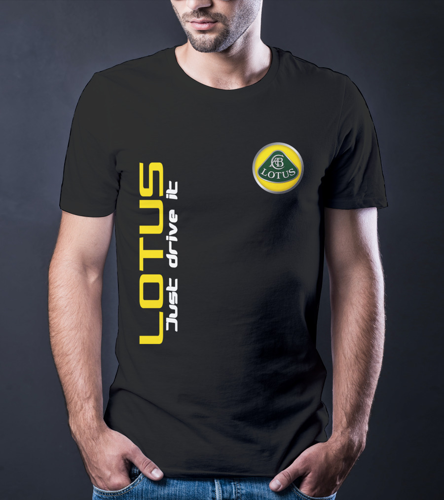 Lotus Just Drive It Logo Badge T-Shirt