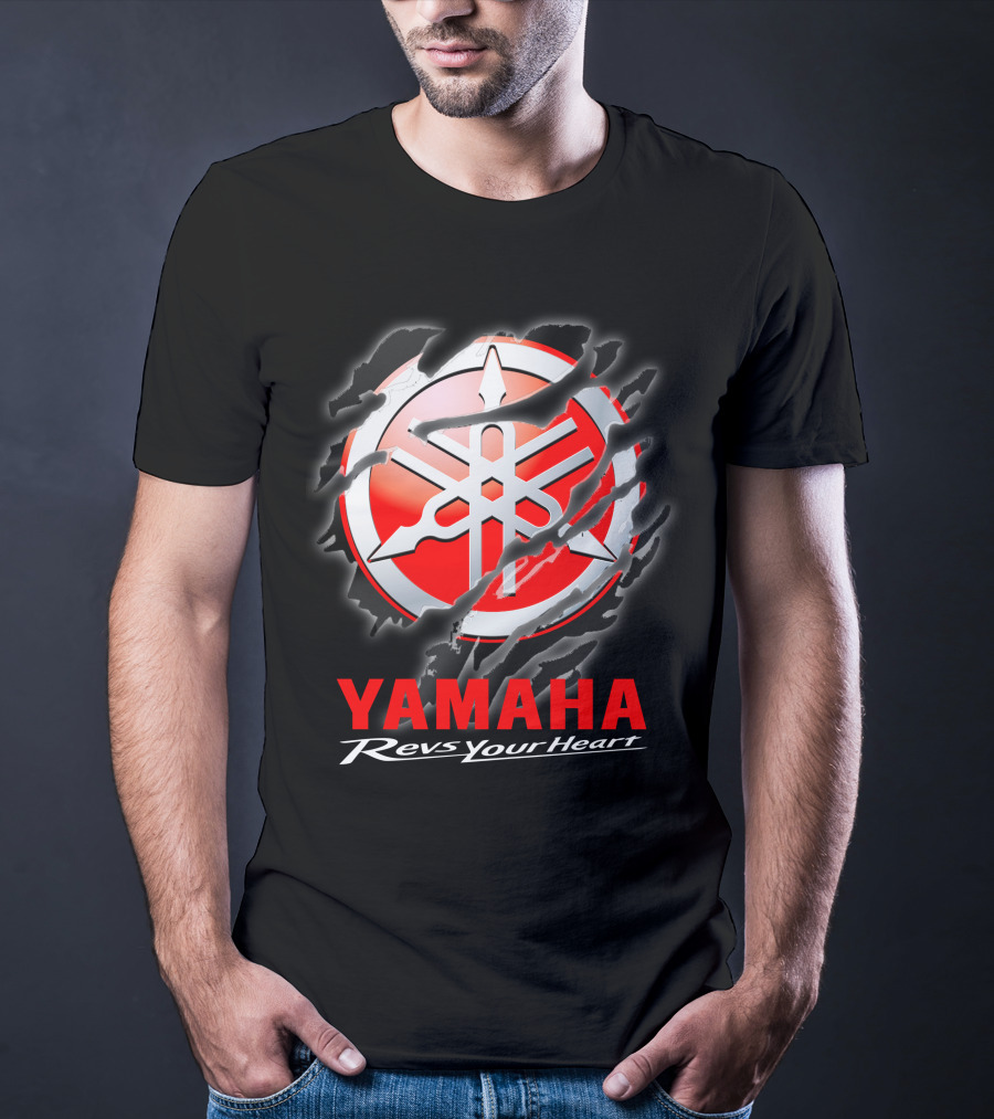 Yamaha Revs Your Heart 04 Red T-Shirt