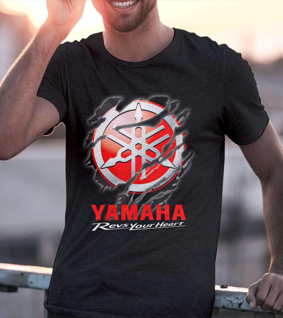 Yamaha Revs Your Heart 04 Red T-Shirt