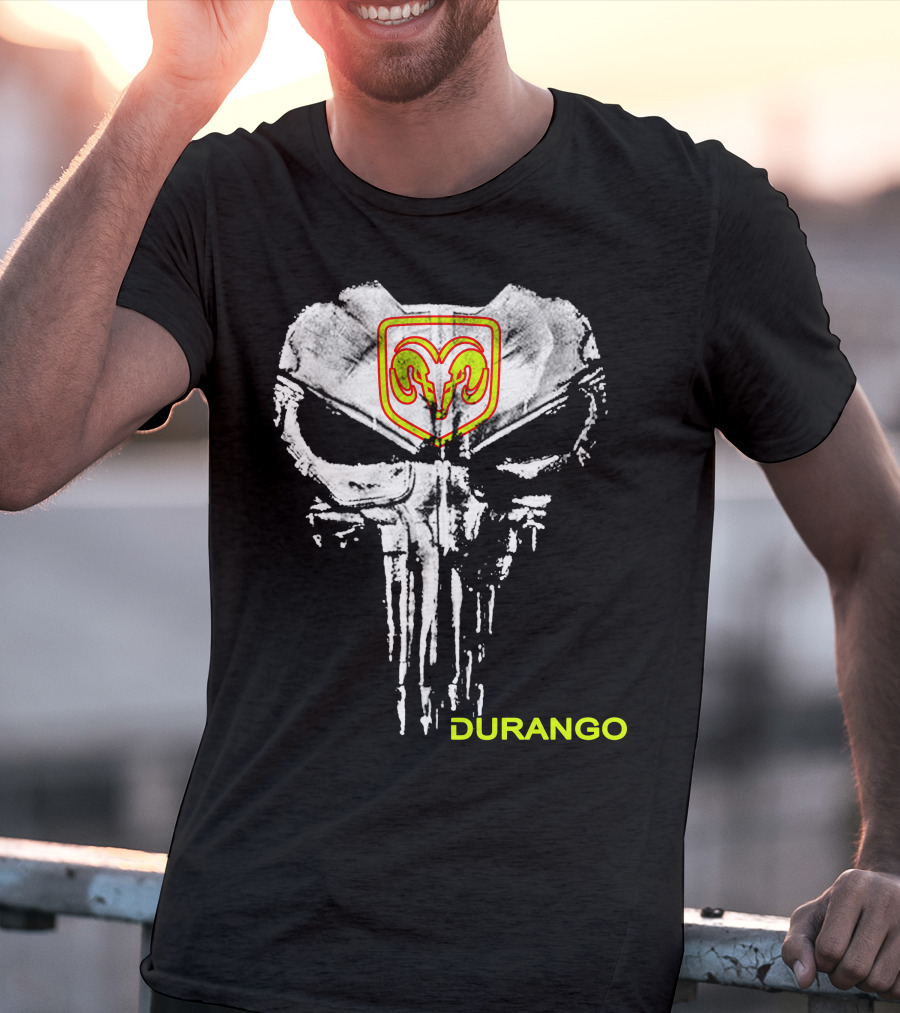 Durango Ram Skull Punisher T-Shirt