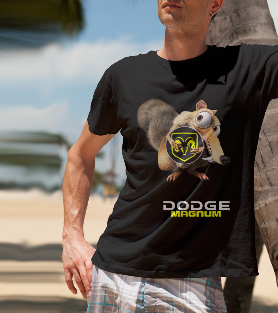 Scrat Holding Dodge Magnum Ram T-Shirt