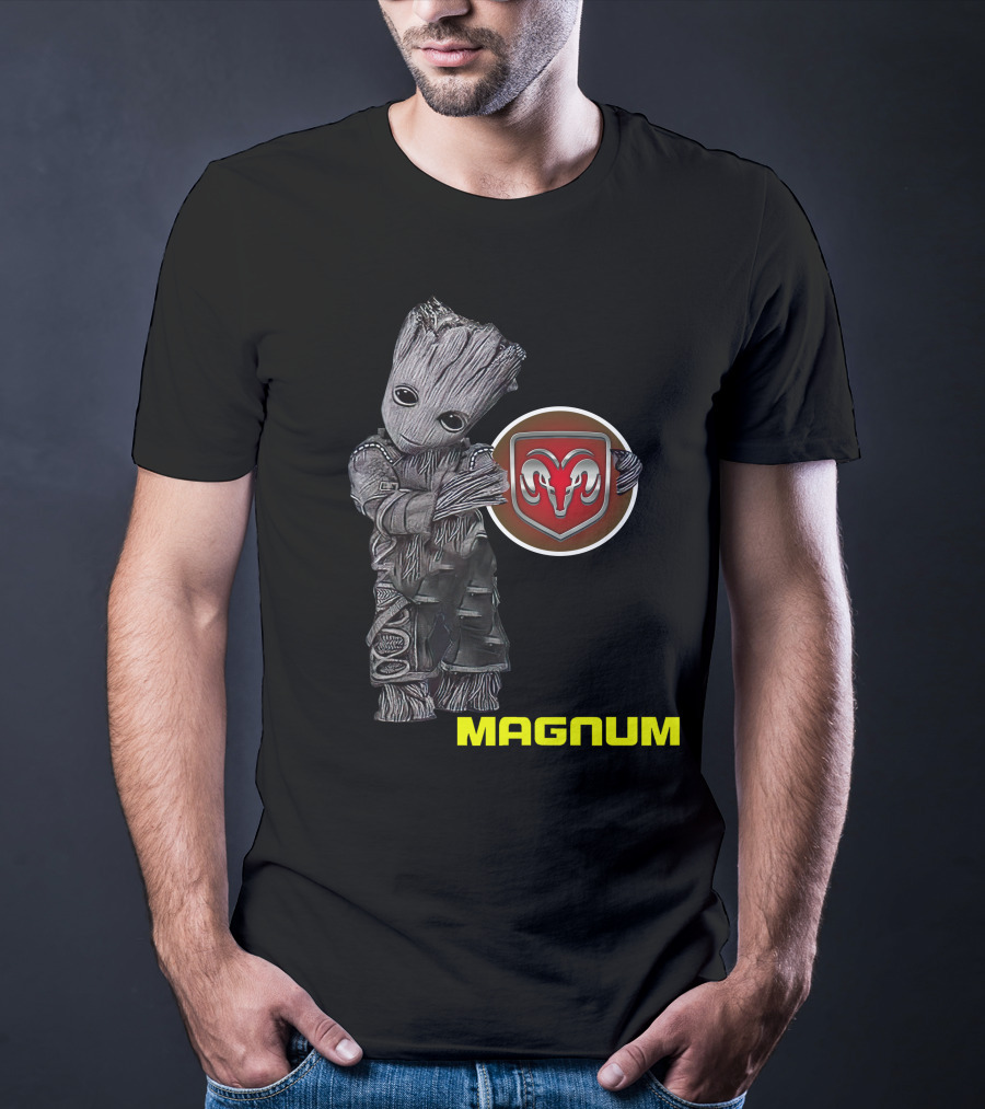 Magnum Groot Standing With Ram T-Shirt