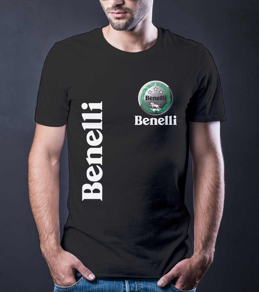 Benelli Logo With Stars Lion T-Shirt
