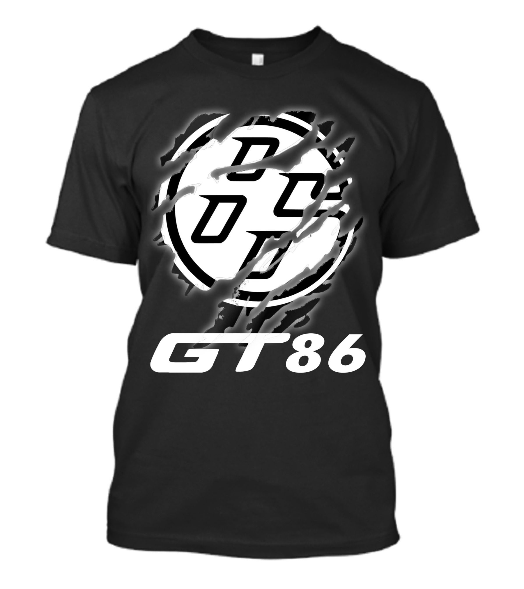 Gt86 07 Toyota Racing Logo Claw Mark T-Shirt