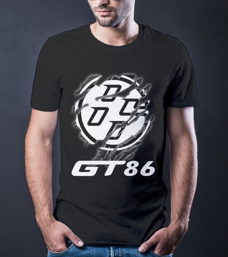 Gt86 07 Toyota Racing Logo Claw Mark T-Shirt