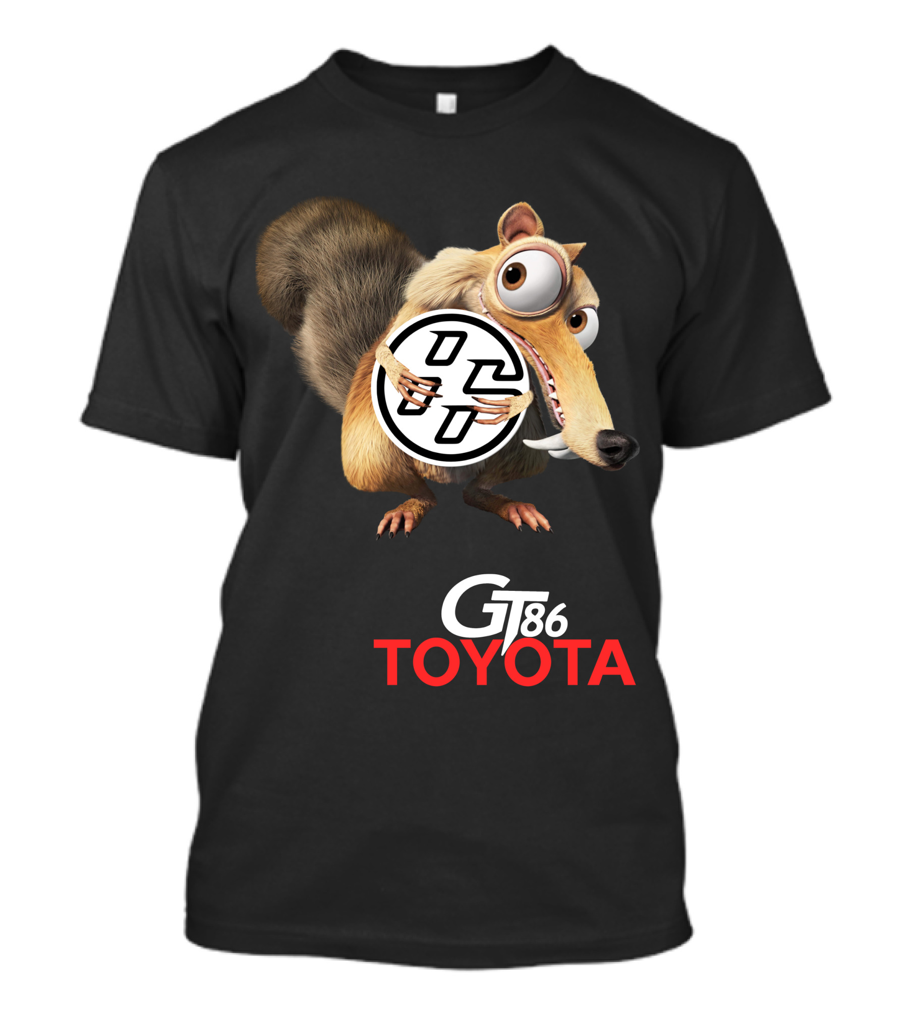 Gt86 Toyota Ice Age Character Embrace T-Shirt