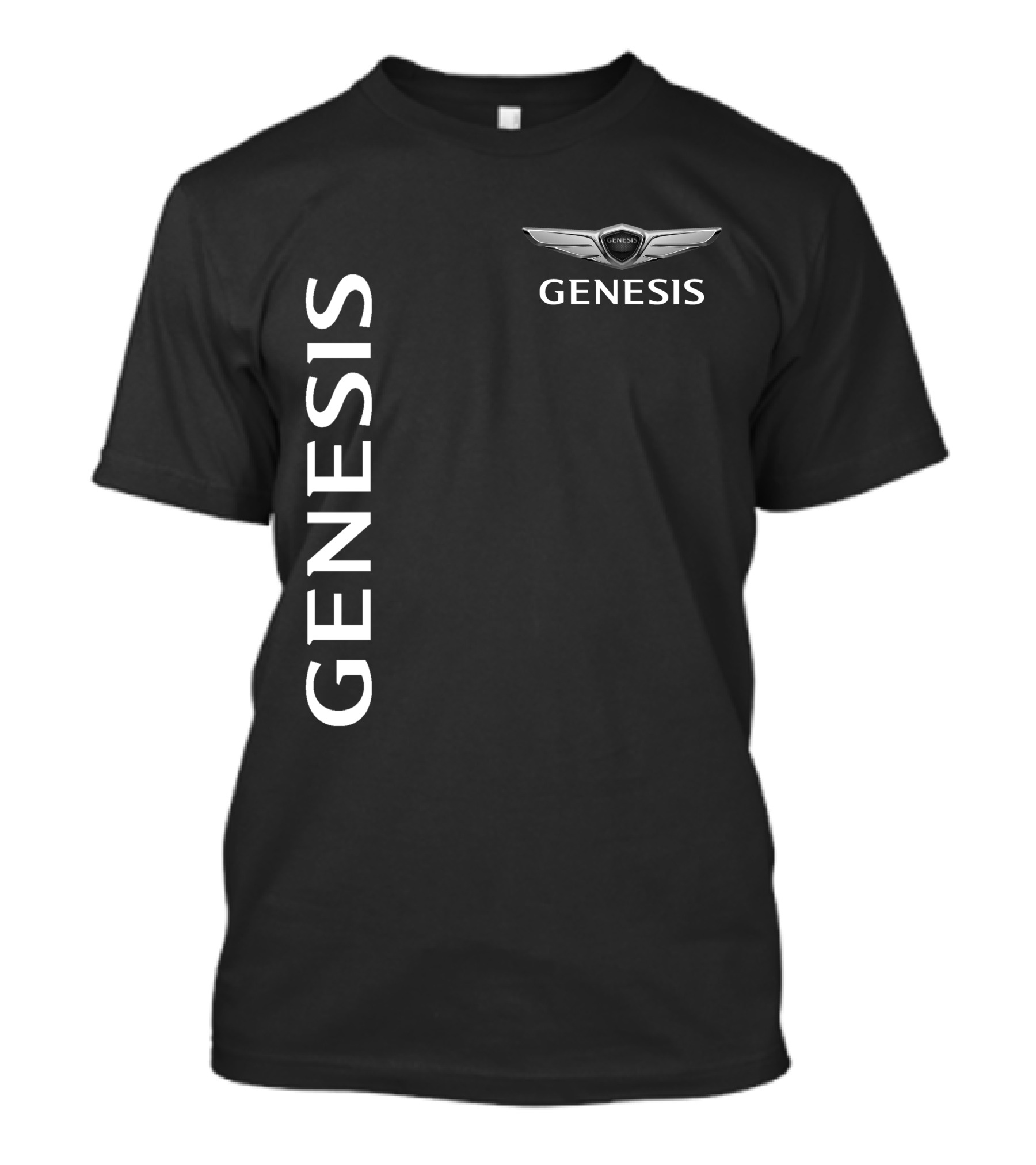 Genesis Winged Emblem Brand T-Shirt