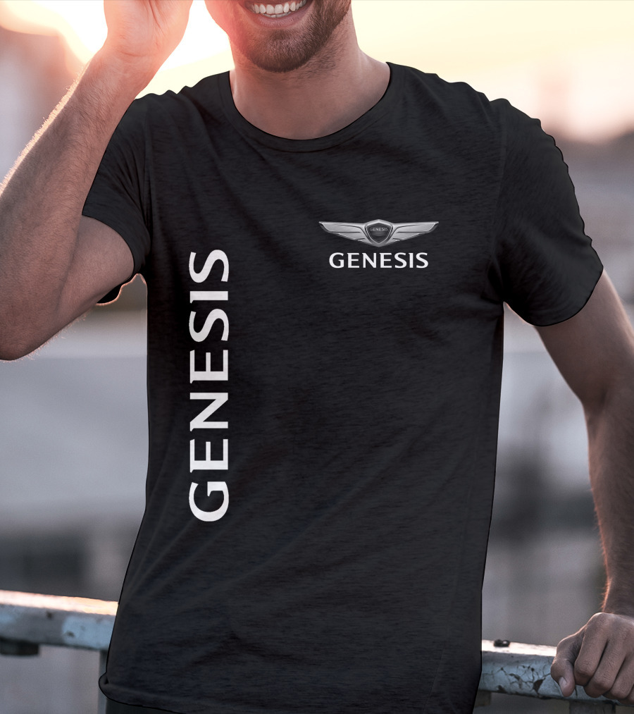 Genesis Winged Emblem Brand T-Shirt