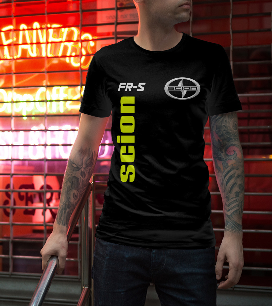 Scion Fr-S Logo Emblem And T-Shirt
