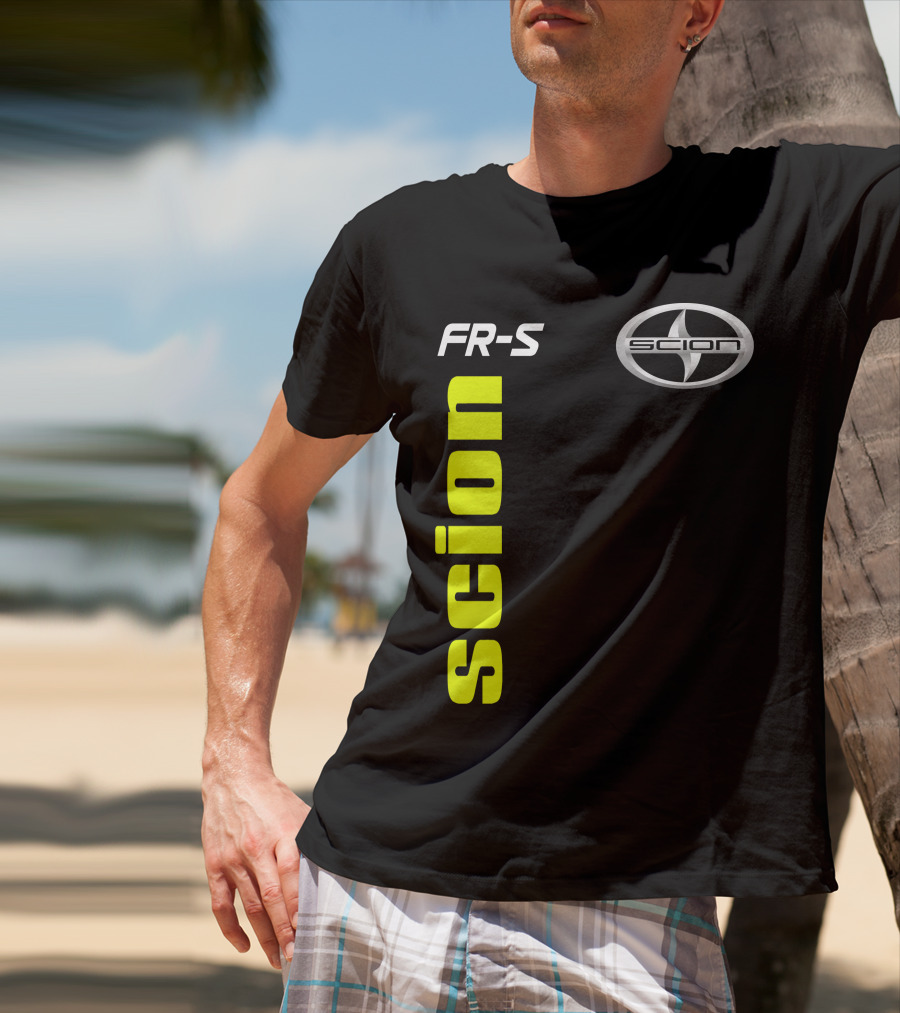 Scion Fr-S Logo Emblem And T-Shirt