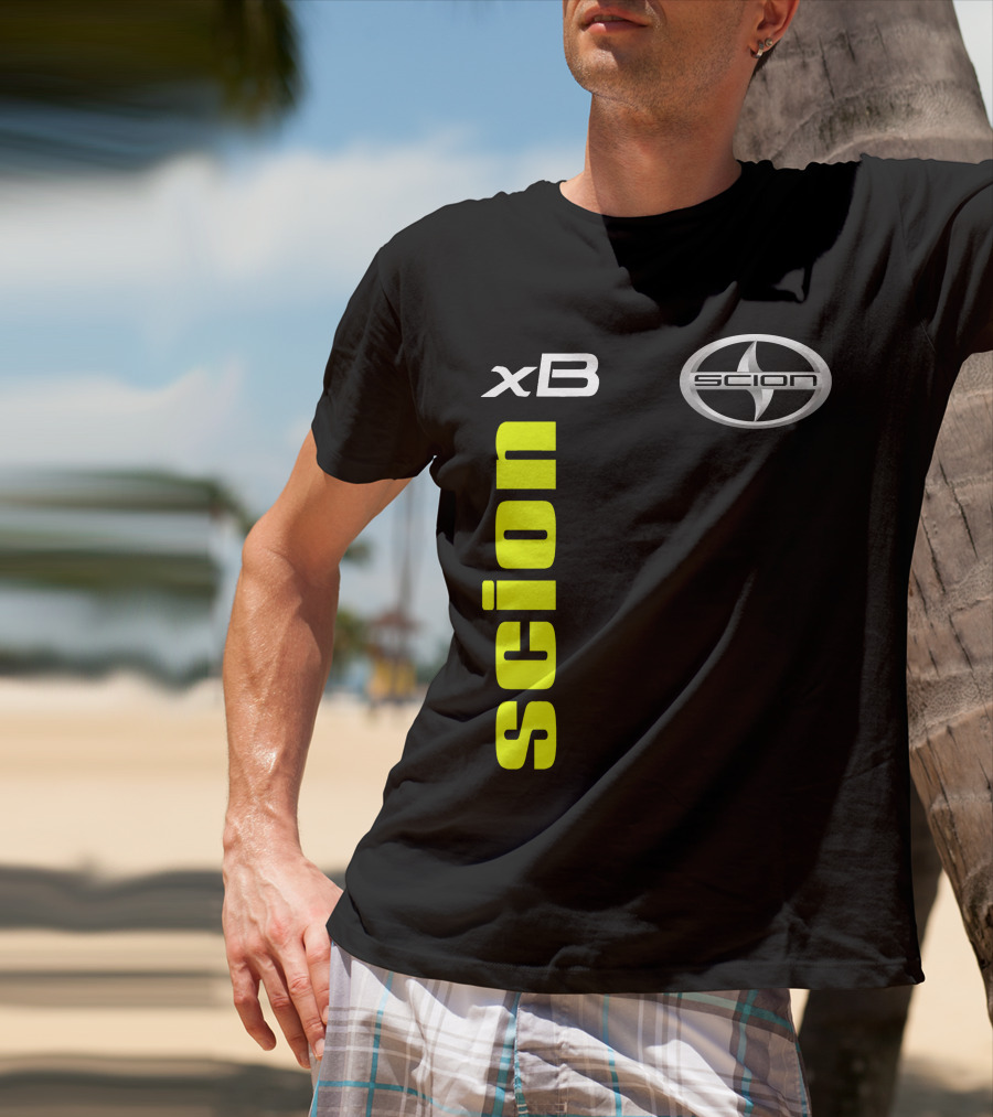 Scion Xb Logo Vertical And Horizontal T-Shirt
