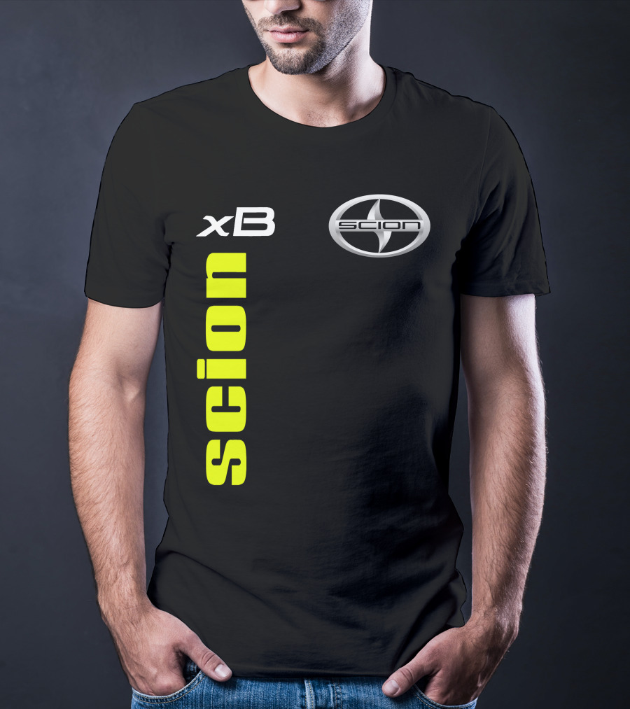 Scion Xb Logo Vertical And Horizontal T-Shirt