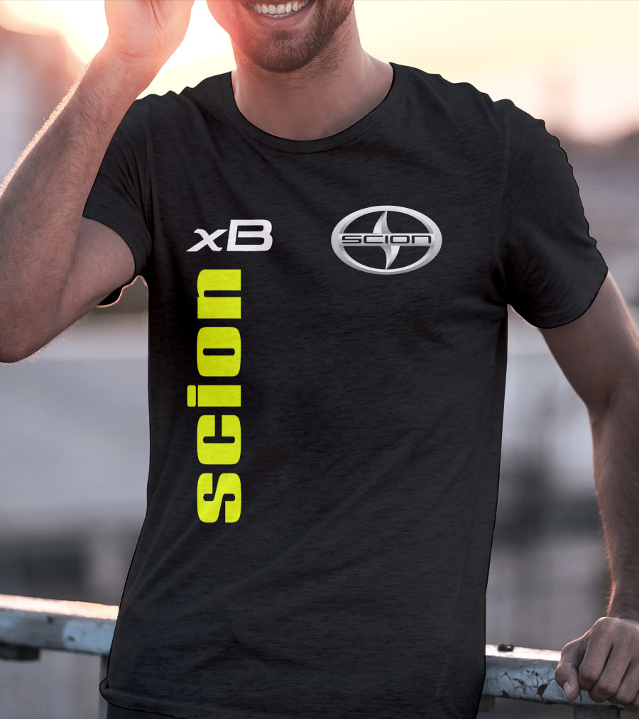 Scion Xb Logo Vertical And Horizontal T-Shirt