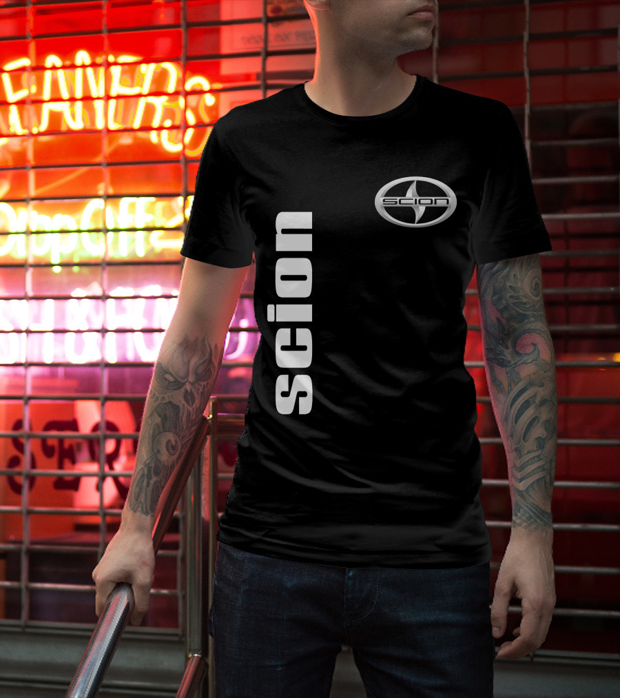 Scion 09 Automotive Logo Vertical T-Shirt