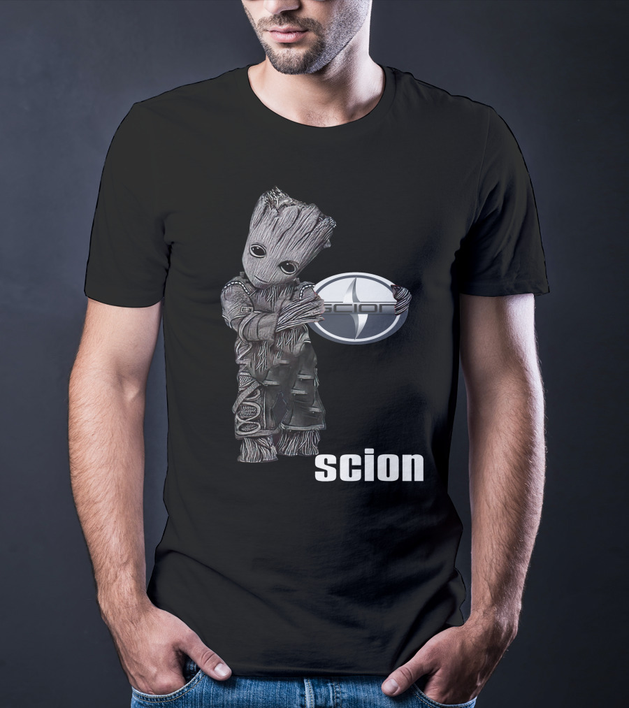 Scion Groot 01 Car Emblem Fusion T-Shirt