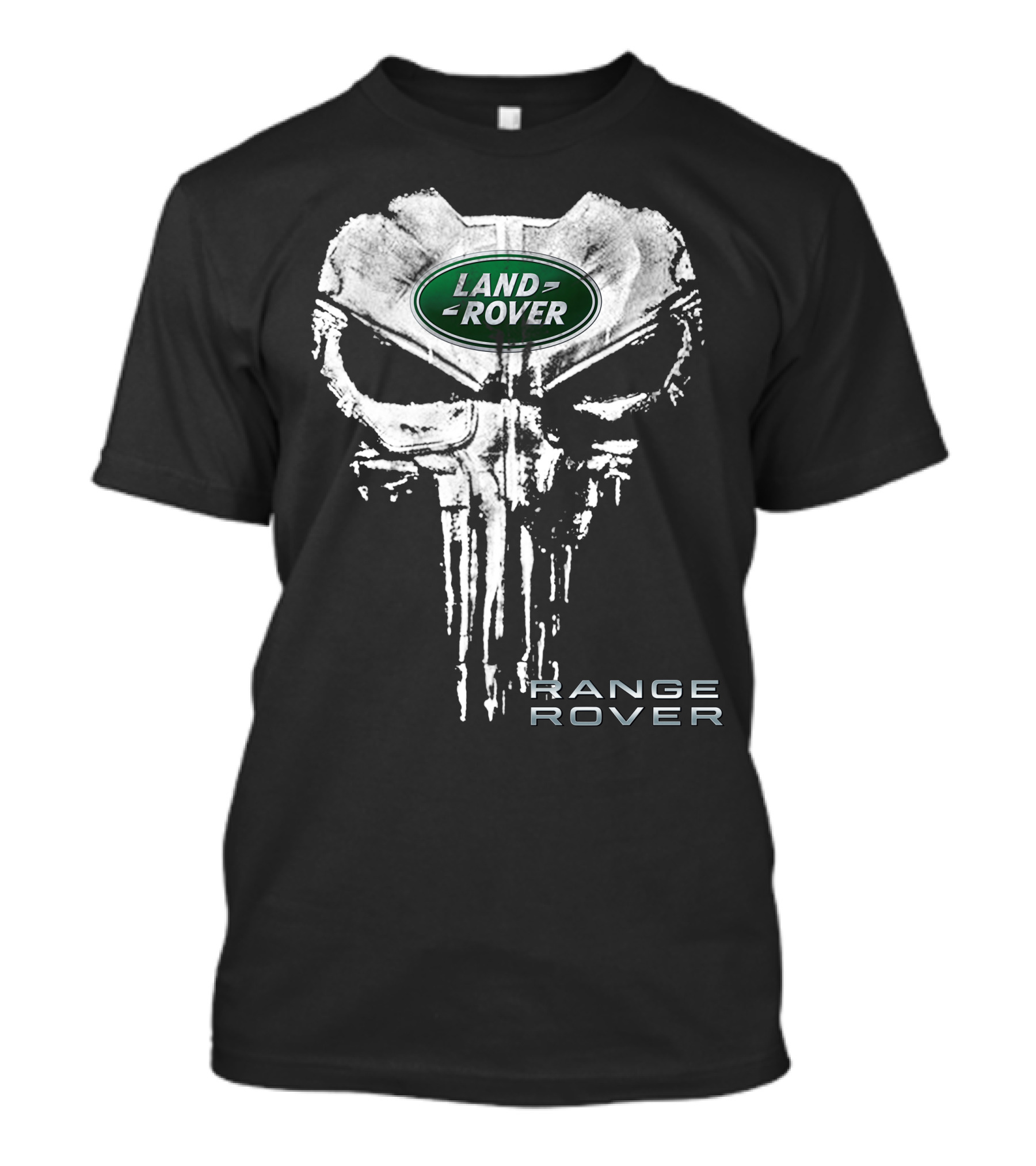 Land Rover Punisher Skull Range Rover T-Shirt
