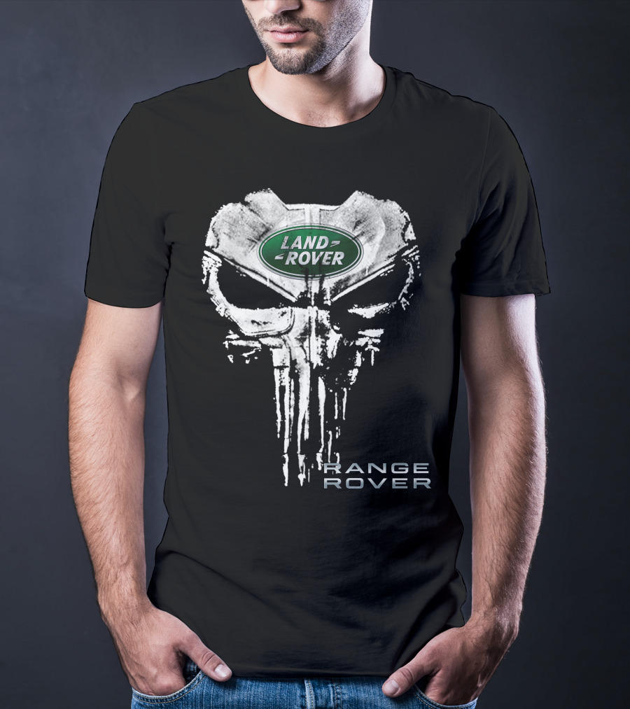 Land Rover Punisher Skull Range Rover T-Shirt