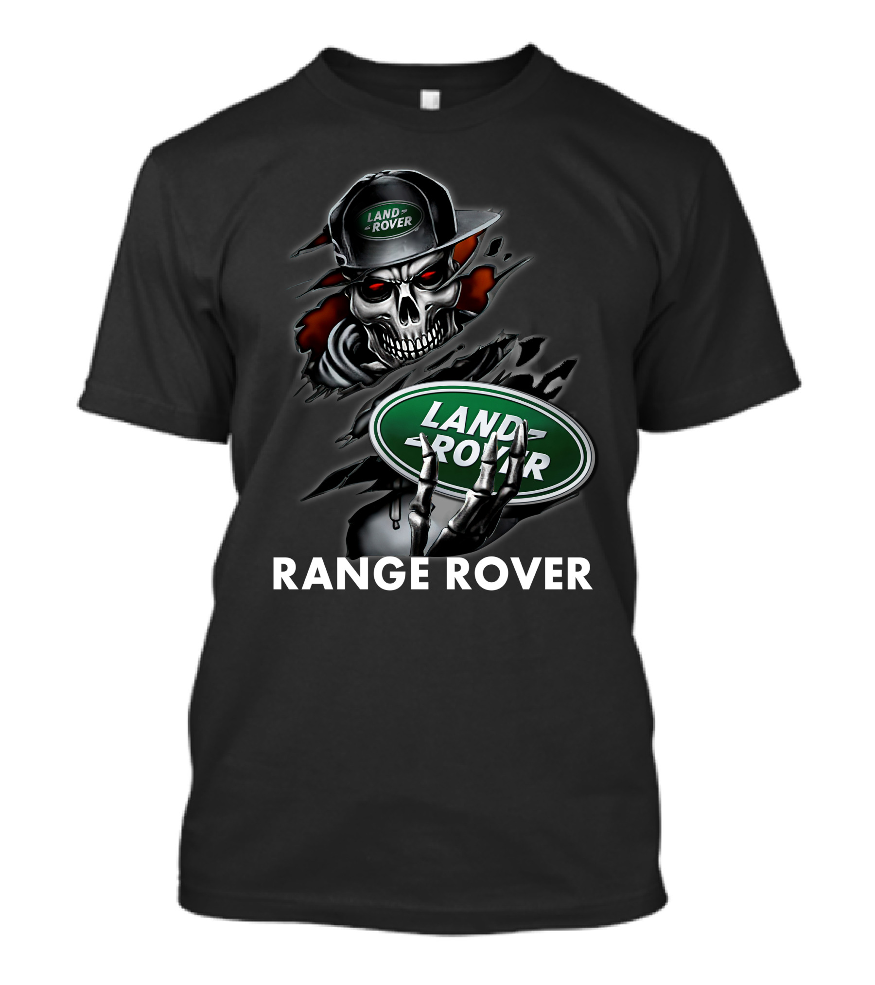Range Rover Land Rover Skull T-Shirt
