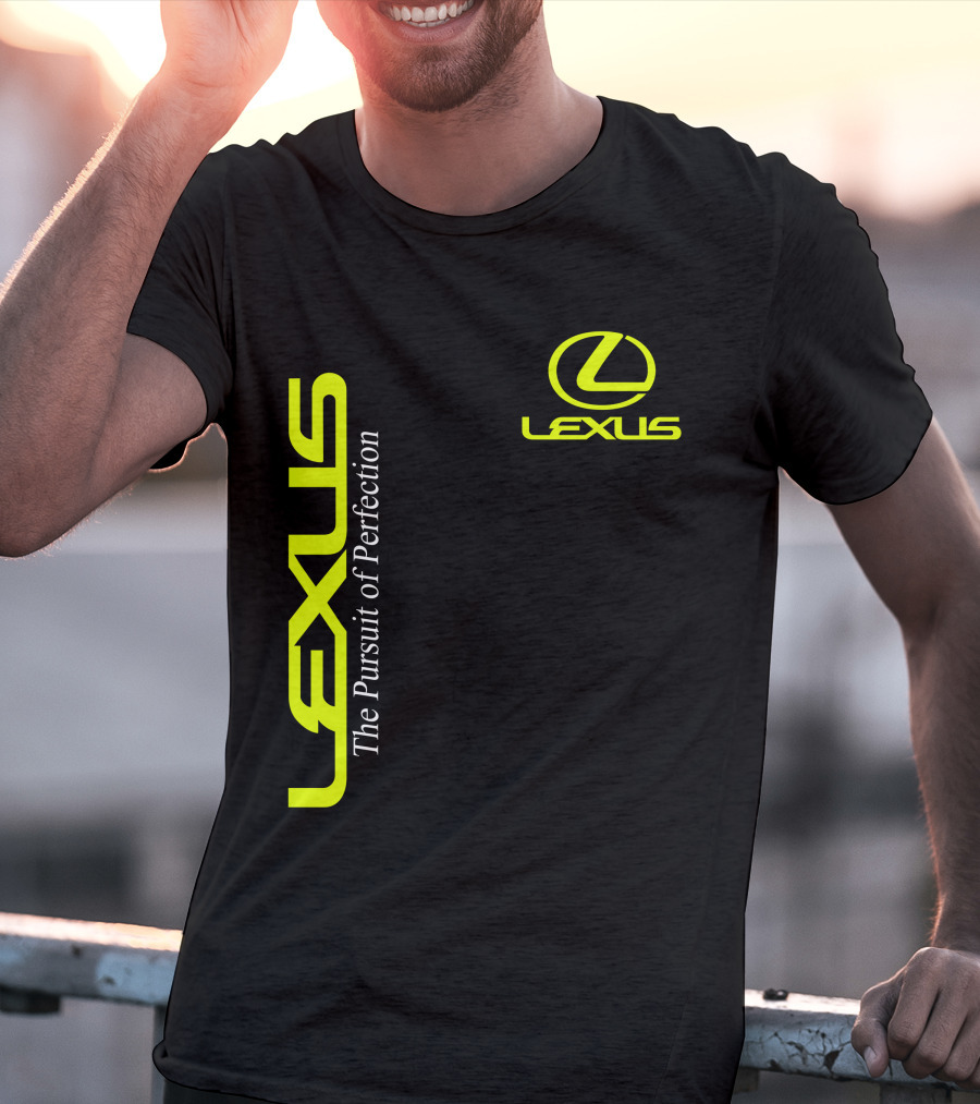 Lexus The Pursuit Of Perfection Neon Logo T-Shirt