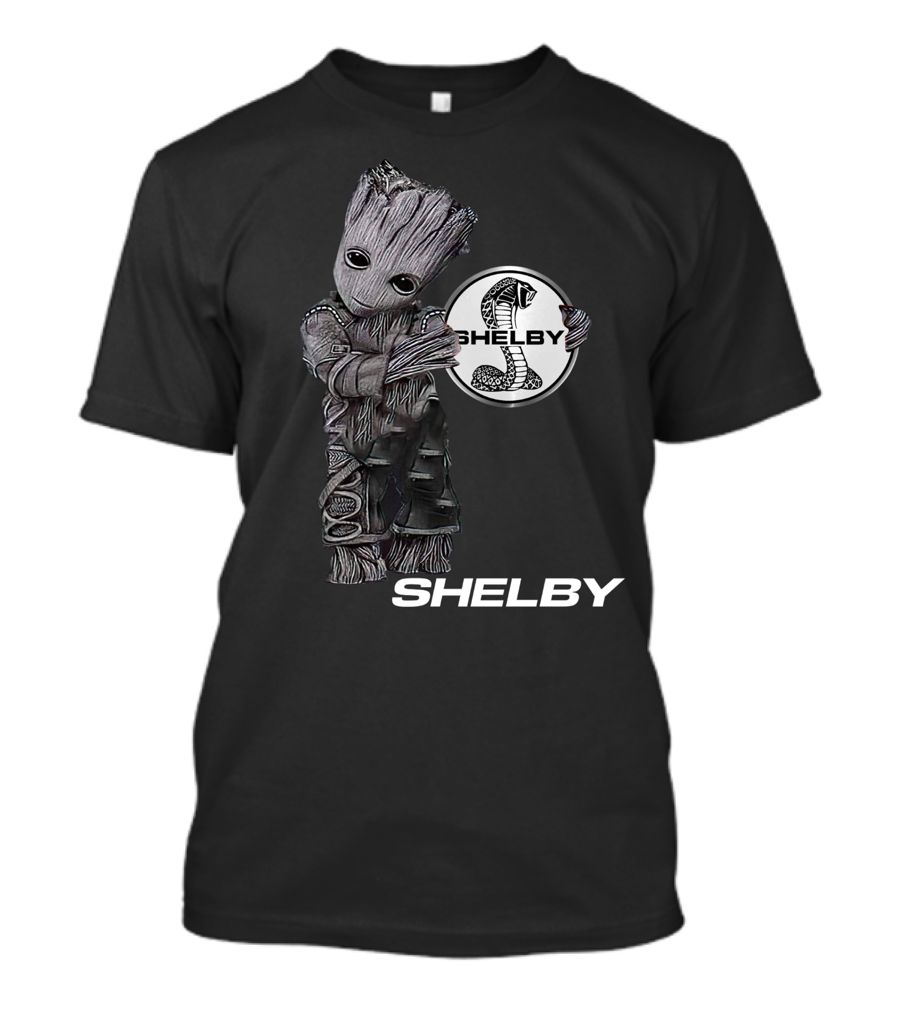 Shelby Cobra Groot Guardians Of The Galaxy Crossover T-Shirt