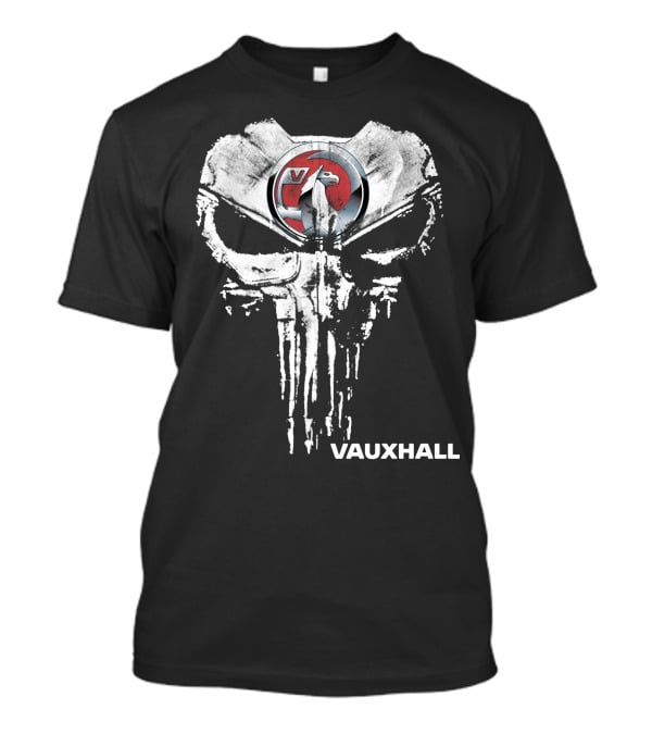 Vauxhall Punisher Skull Logo T-Shirt