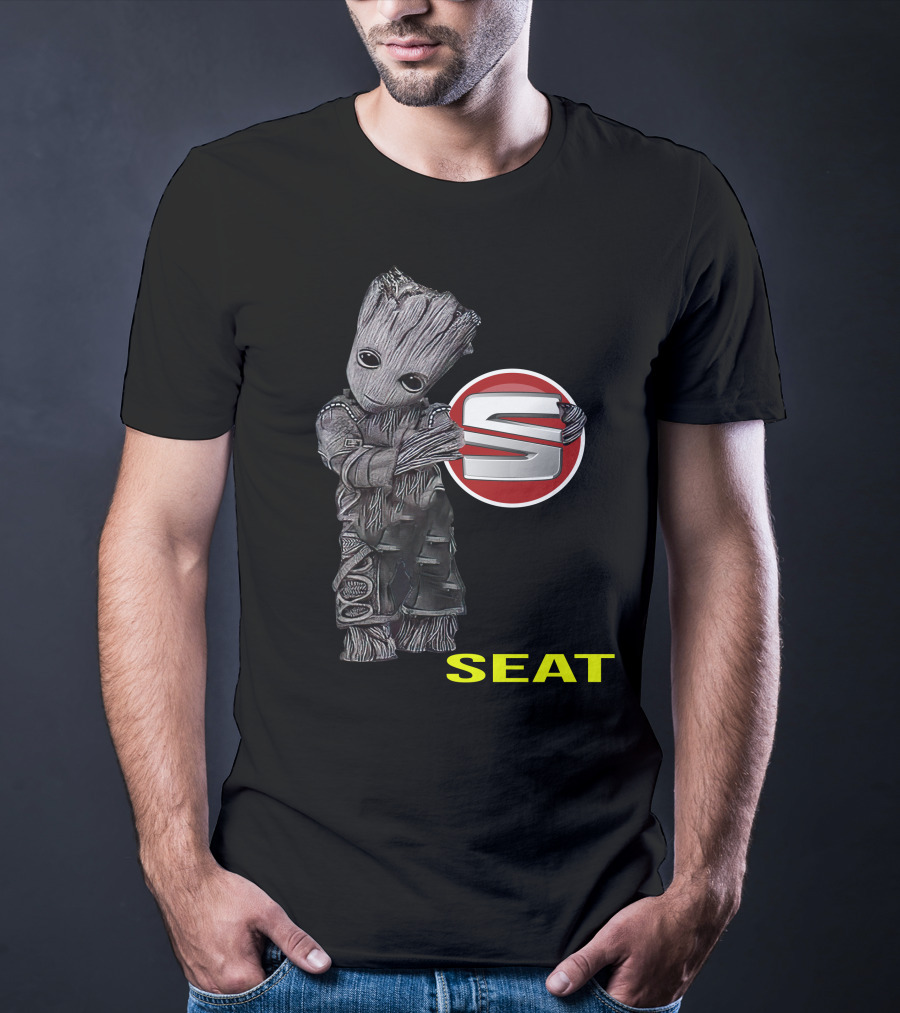 Groot Hugging Seat T-Shirt