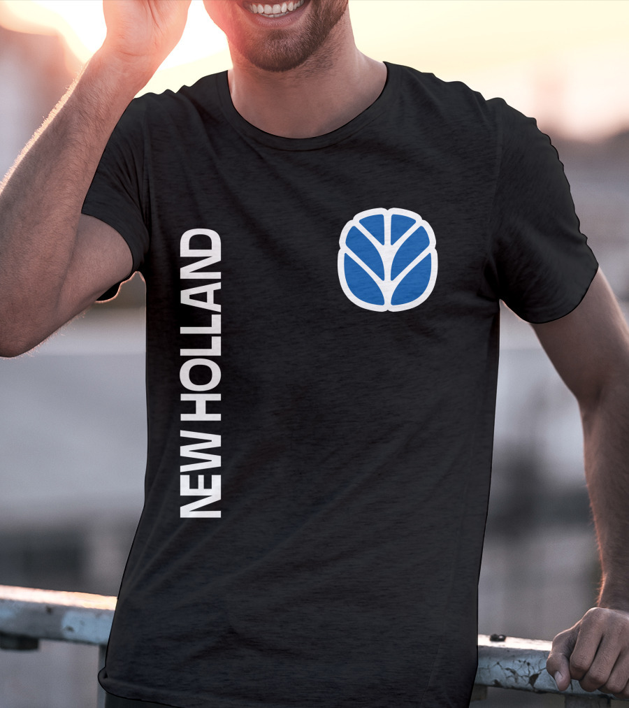 New Holland 12 Logo Blue T-Shirt