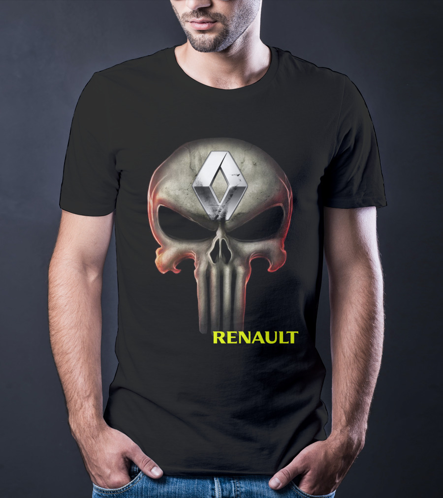 Renault Punisher Skull T-Shirt