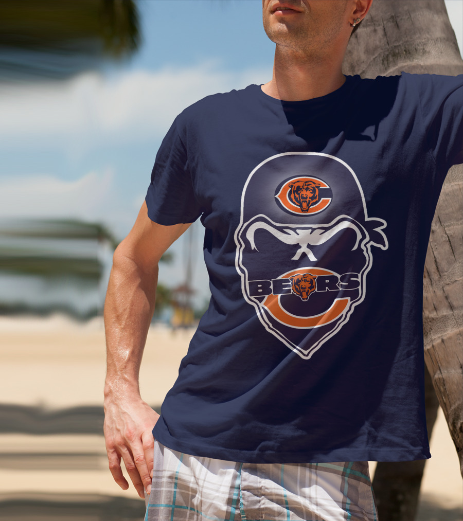 Chicago Bears Pirate Logo Bears T-Shirt