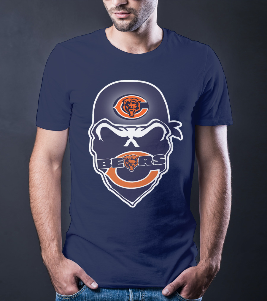 Chicago Bears Pirate Logo Bears T-Shirt