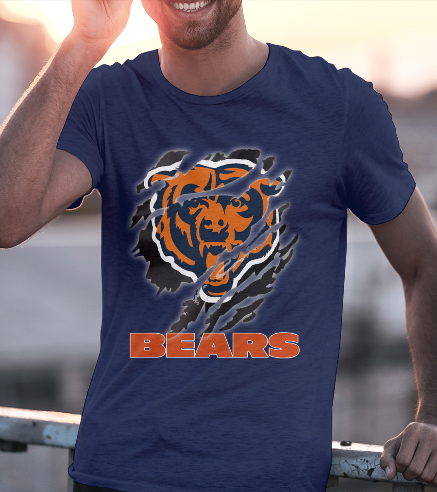 Chicago Bears 05 Bear Claw T-Shirt