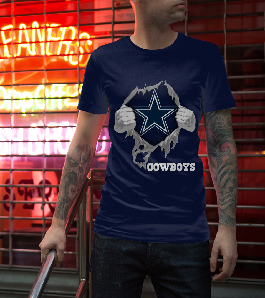 Cowboys 07 Star Logo Burst T-Shirt