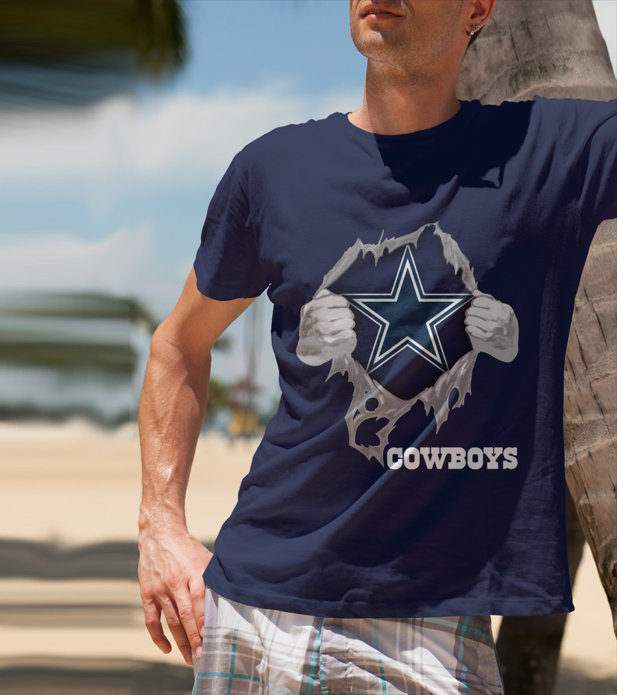 Cowboys 07 Star Logo Burst T-Shirt
