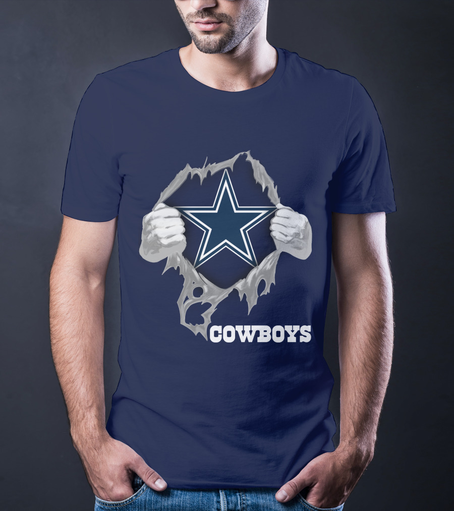Cowboys 07 Star Logo Burst T-Shirt