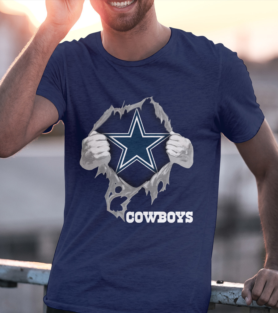 Cowboys 07 Star Logo Burst T-Shirt