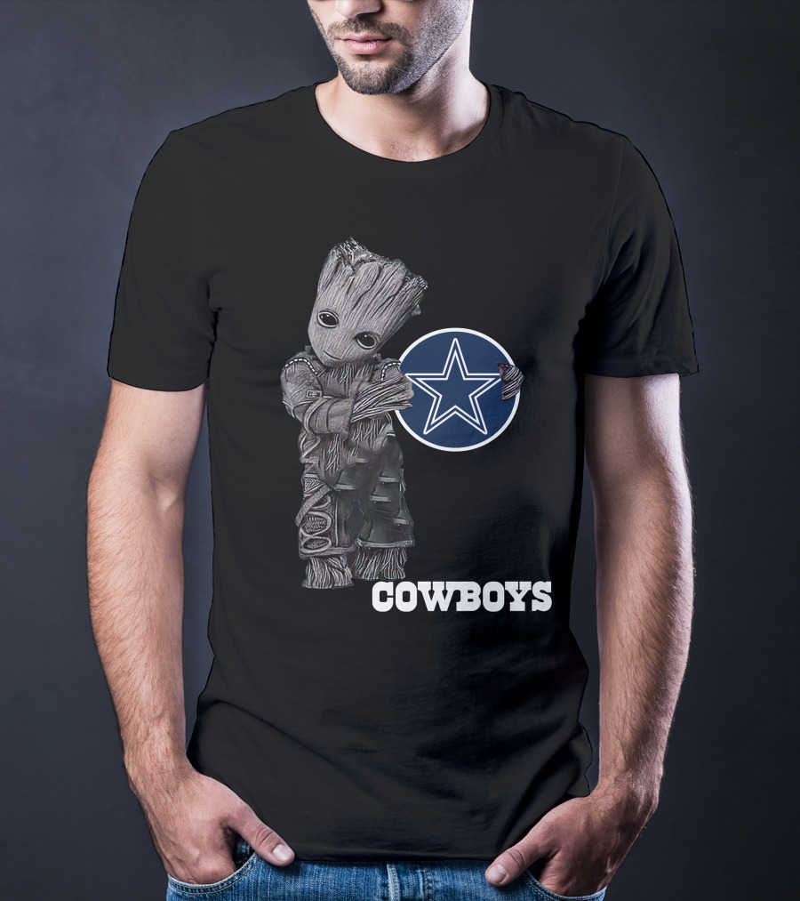 Cowboys Groot Holding Dallas Star T-Shirt