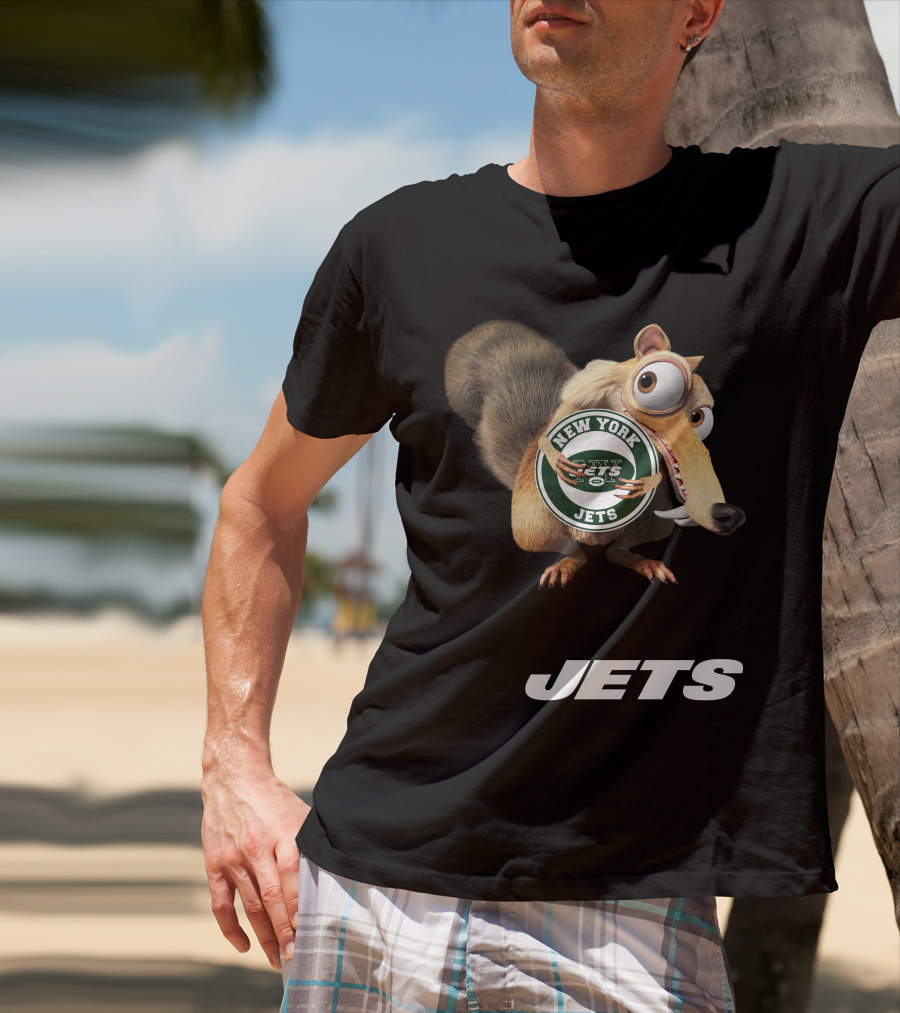 New York Jets Scrat Crossover T-Shirt