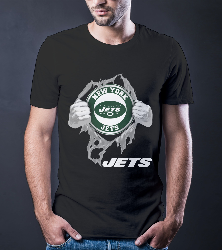 New York Jets 05 Peeling Hands T-Shirt