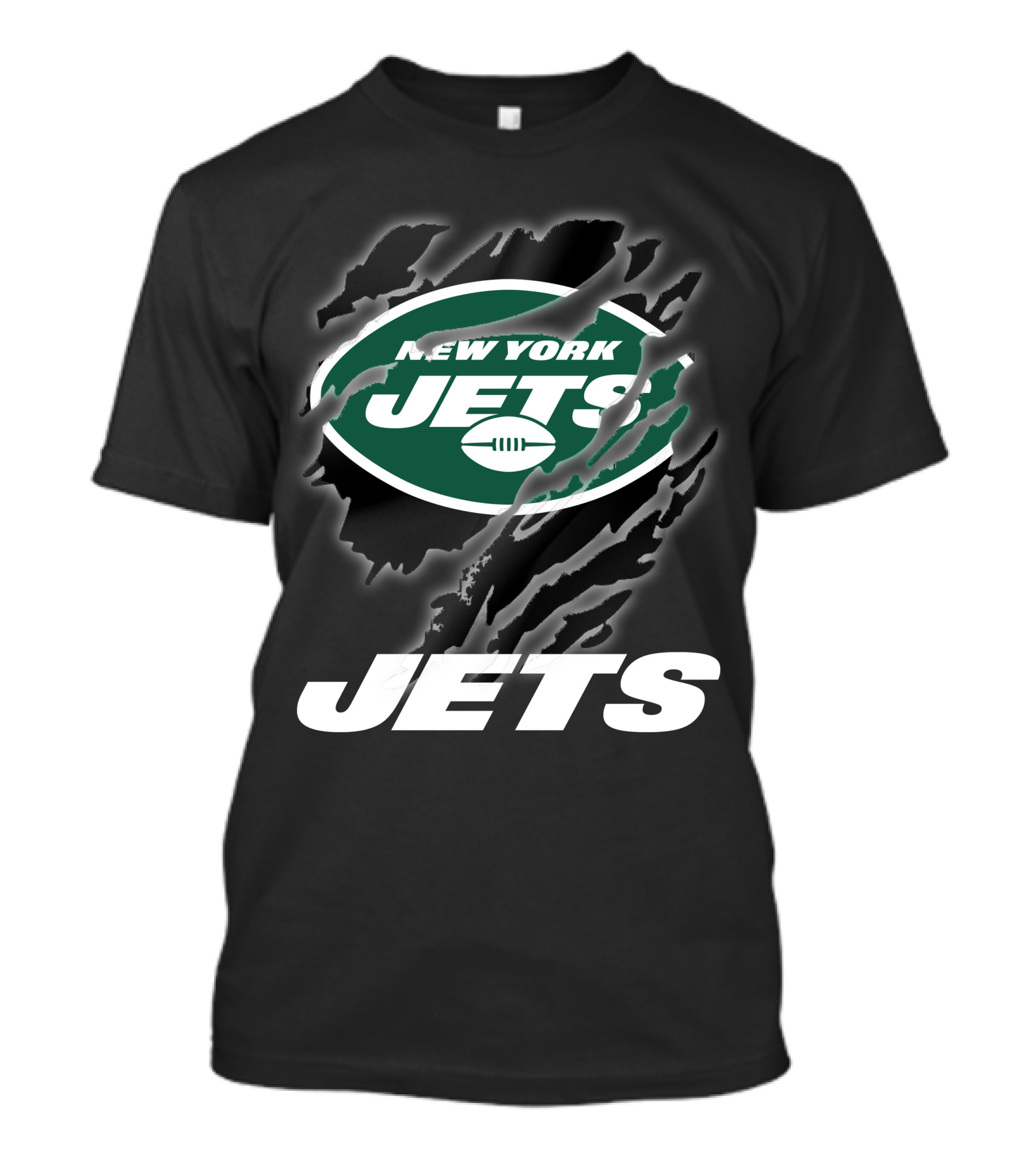 New York Jets Logo With Bold Graphics And T-Shirt