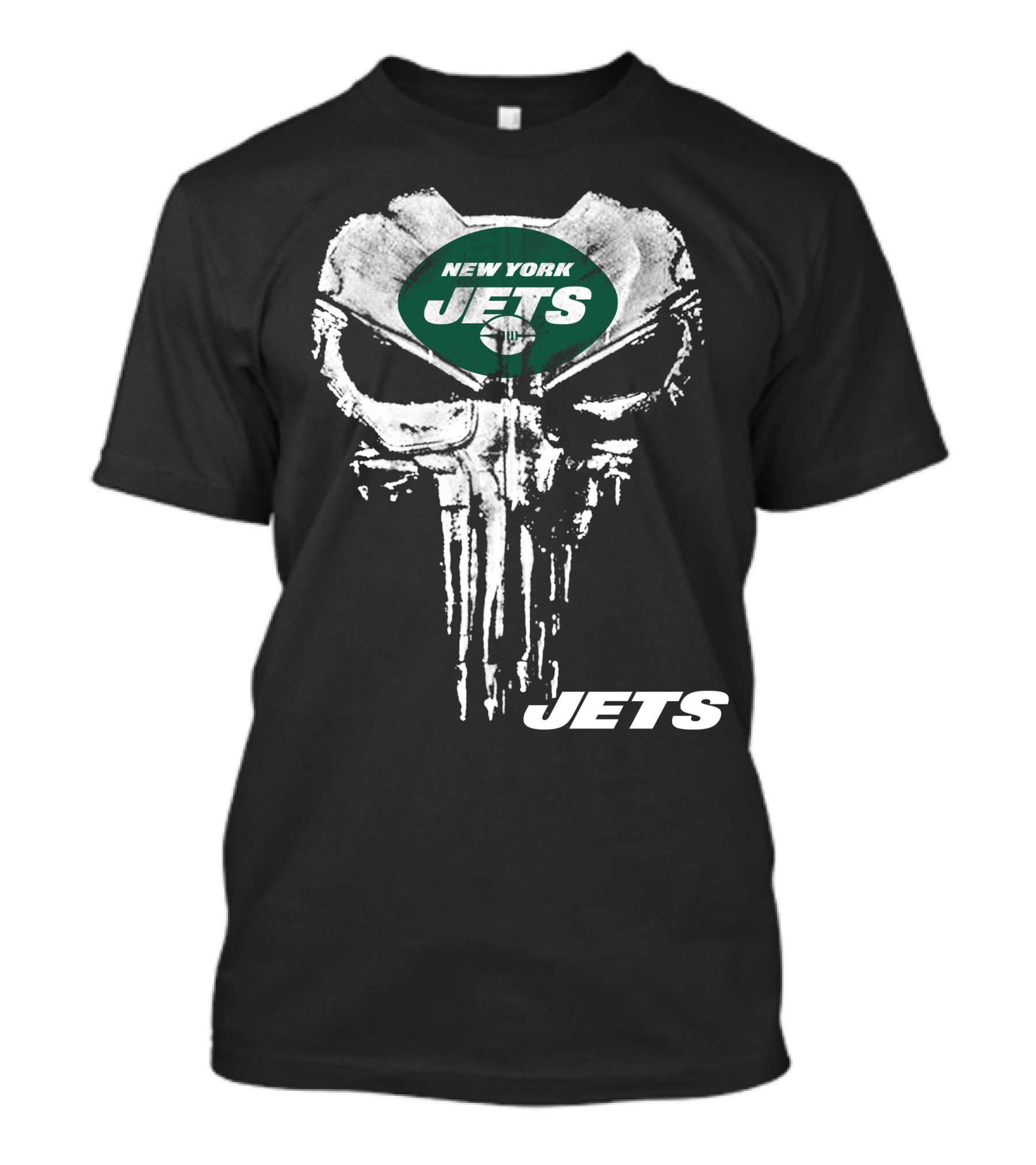 New York Jets Punisher Skull Jets T-Shirt
