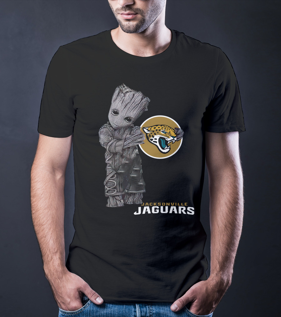 Jacksonville Jaguars Groot Collaboration T-Shirt