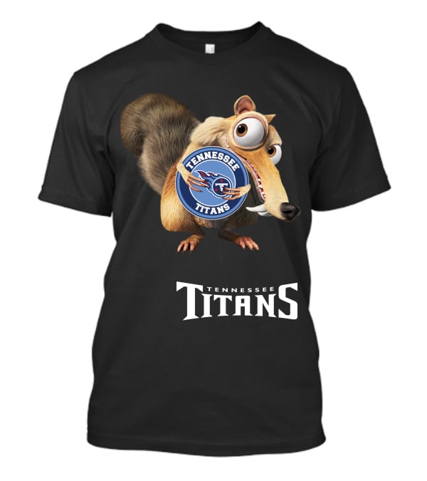 Tennessee Titans Ice Age Scrat T-Shirt