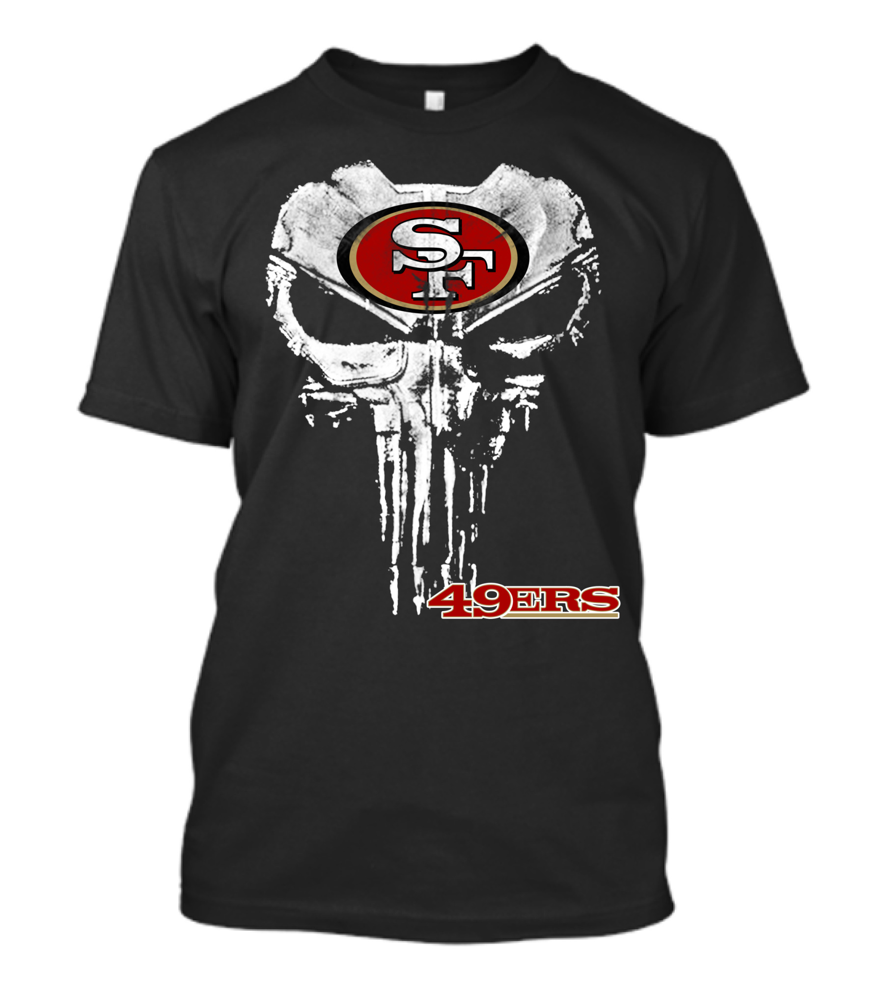 49ers Sf Punisher Logo T-Shirt