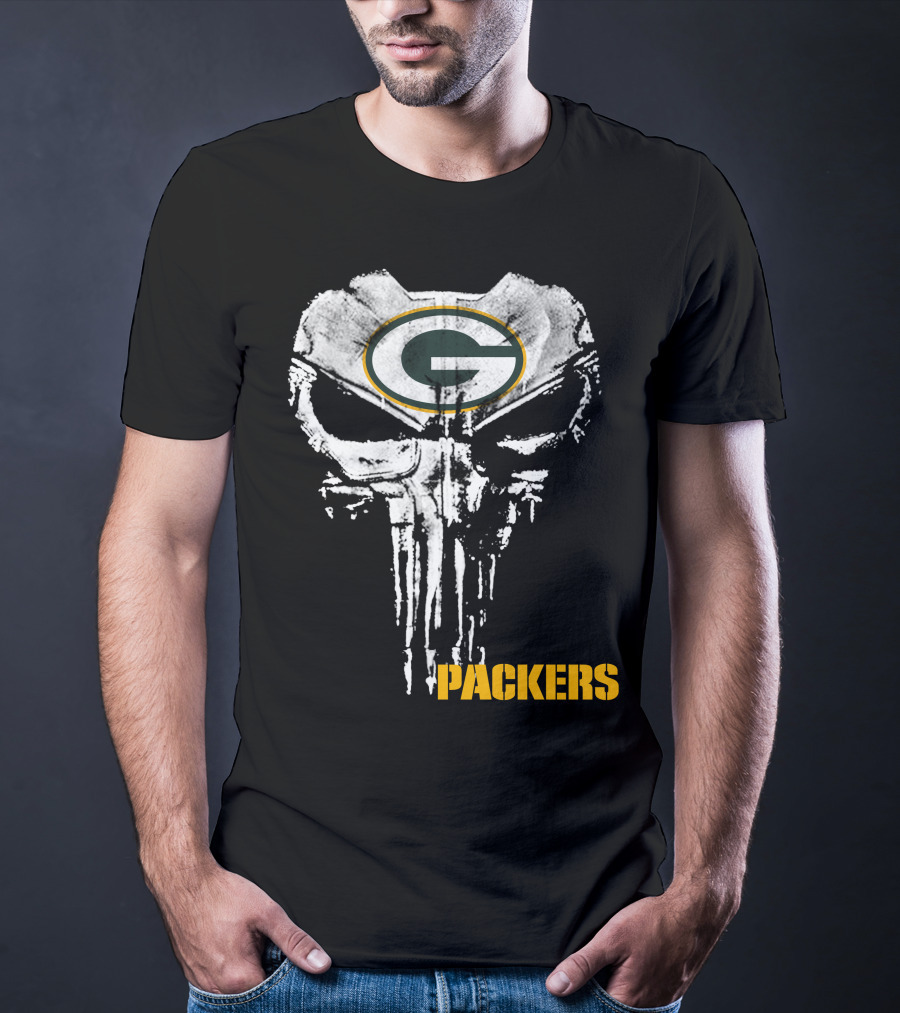 Packers G Logo Skull T-Shirt