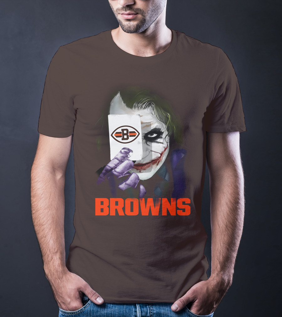Browns Joker Card T-Shirt
