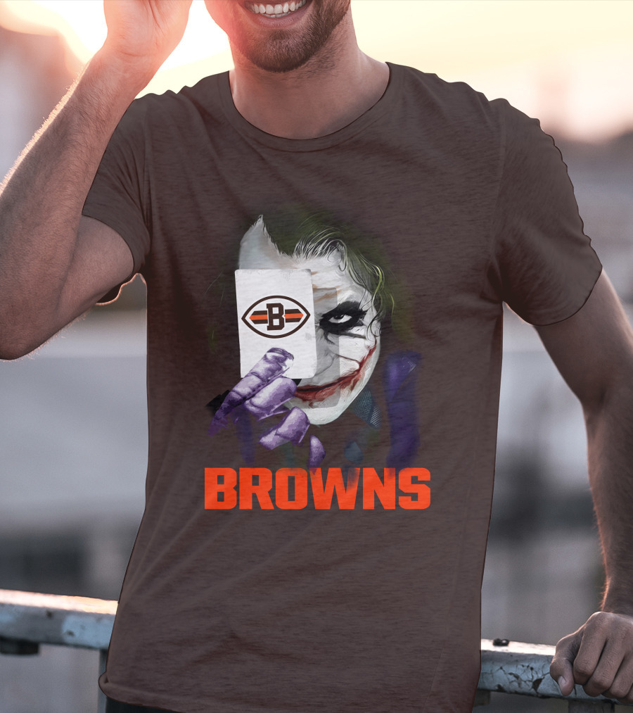 Browns Joker Card T-Shirt